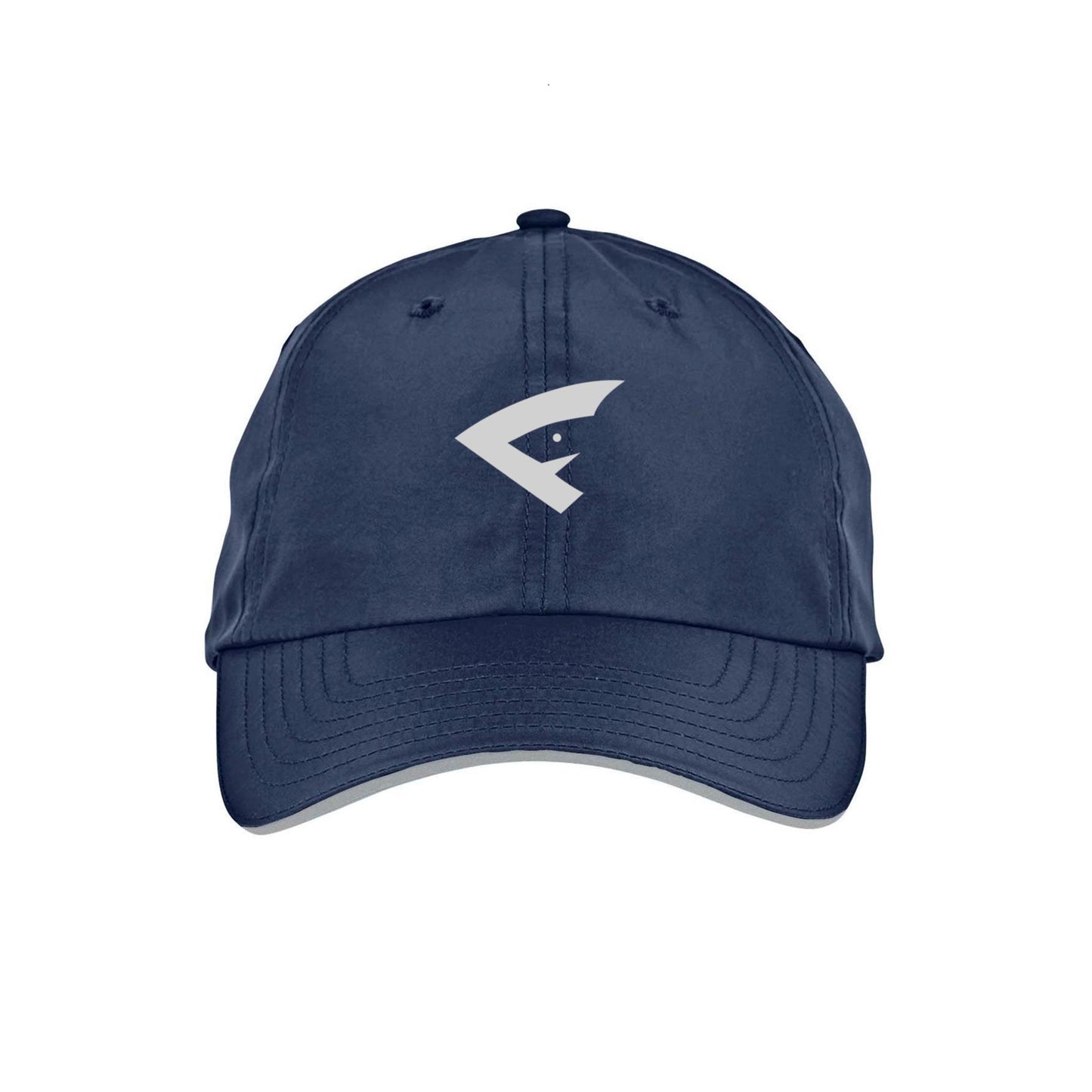 Unisex Navy Blue Cap with Grey FIAMANO Logo on Front