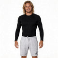 men's grey leisure shorts 