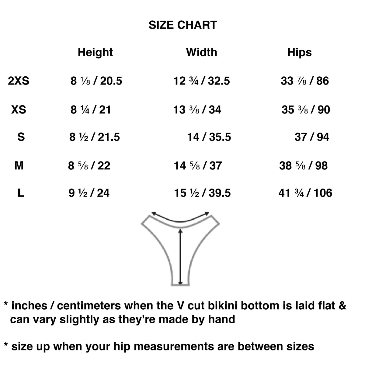 Balos V-Cut Bikini Bottom – FIAMANO