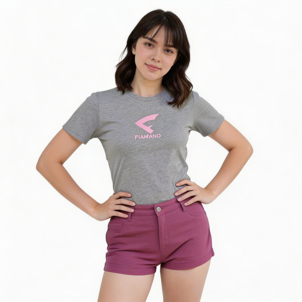 women's grey t-shirt 