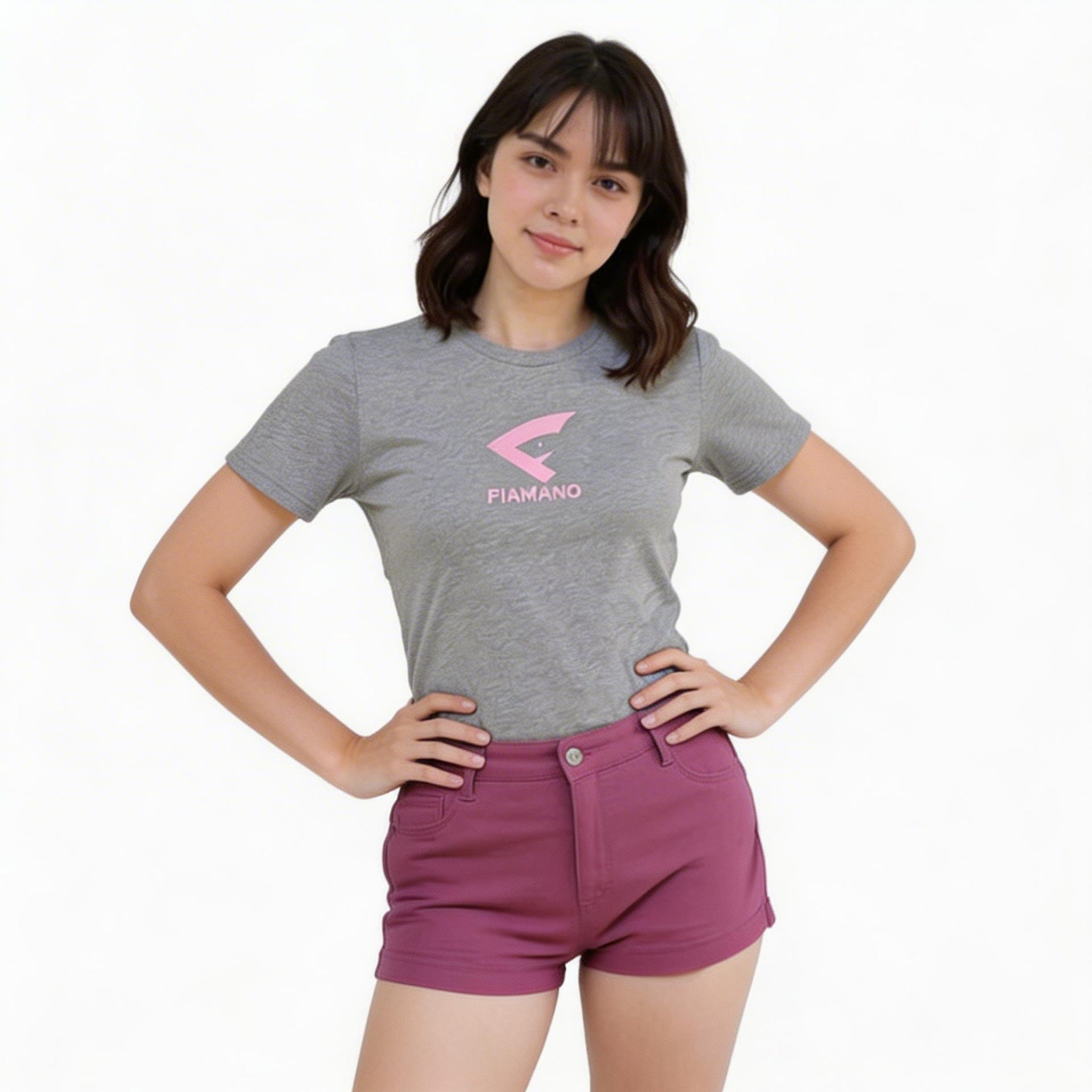women's grey t-shirt 