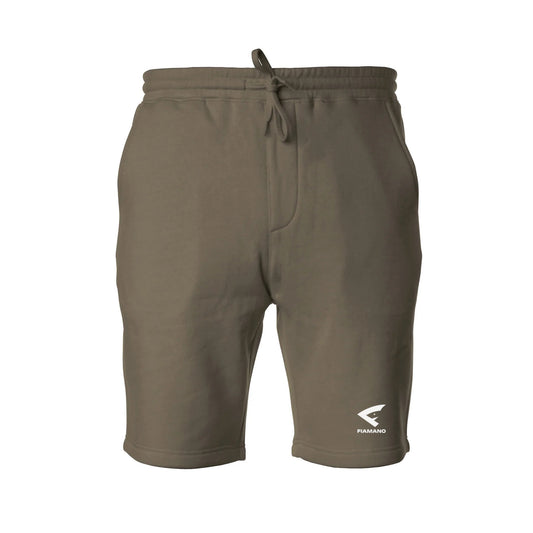 Men's Green Shorts with White FIAMANO Name & Logo