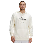 men's white lightweight hoodie
